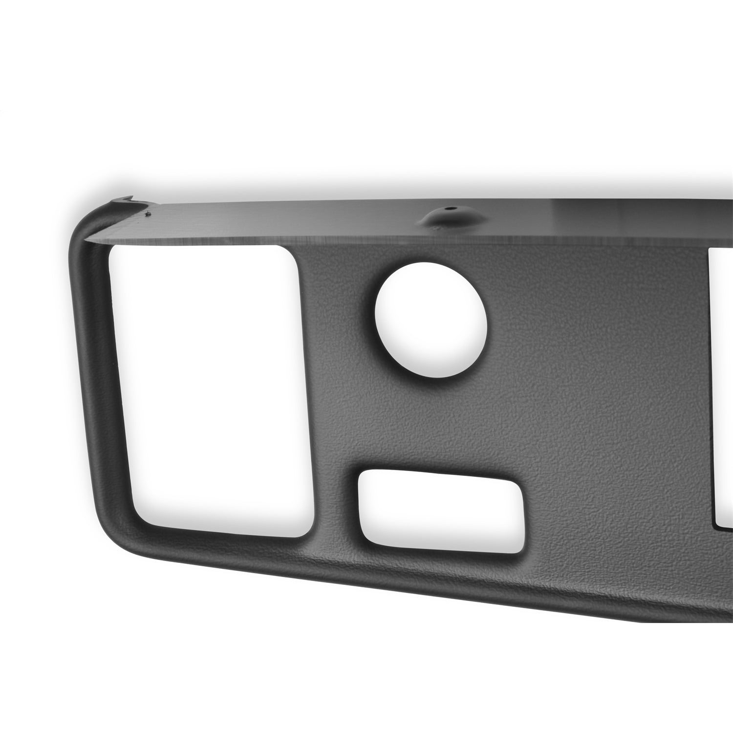 Holley EFI Gauge Mounting Panel - Dash Bezel - Black - GM F-Body 1970-81
