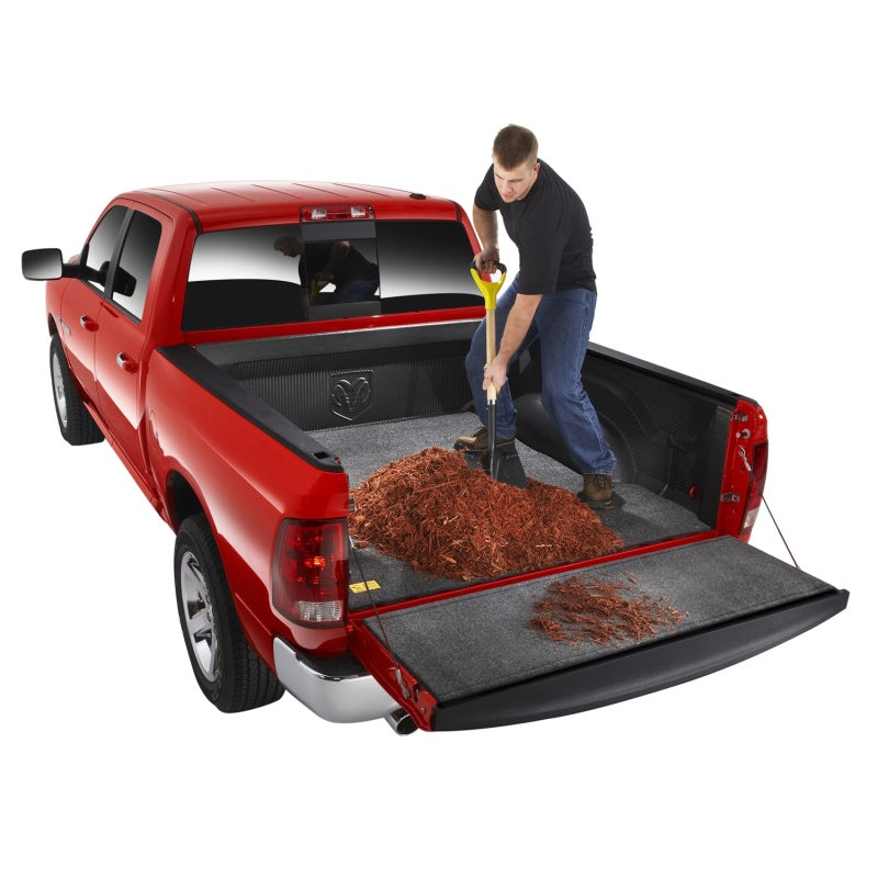 Bedrug BedRug Bed Mat Gray - Drop-In Lined - 5.6 ft Bed - Ford Fullsize Truck 2004-14