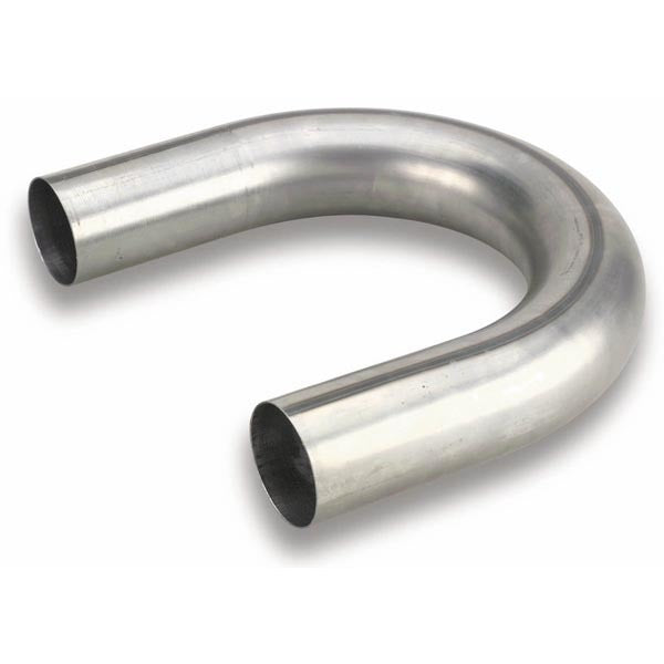 Hooker U-Bend Mandrel Bend - 3 in Diameter - 6 in Radius - 6 in Legs - 18 Gauge