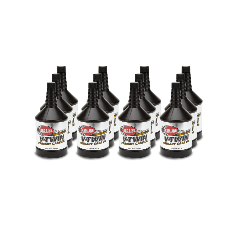 Red Line V-Twin Primary Case Oil - 1 Quart (Case of 12)