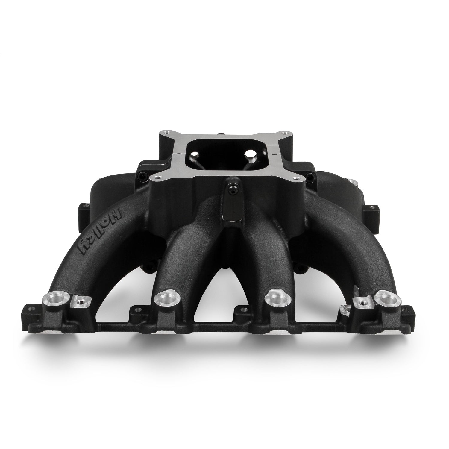 Holley Single-Plane Race Square Bore Single Plane Intake Manifold - Black Ceramic - LS1 / LS2 / LS6 - GM LS-Series