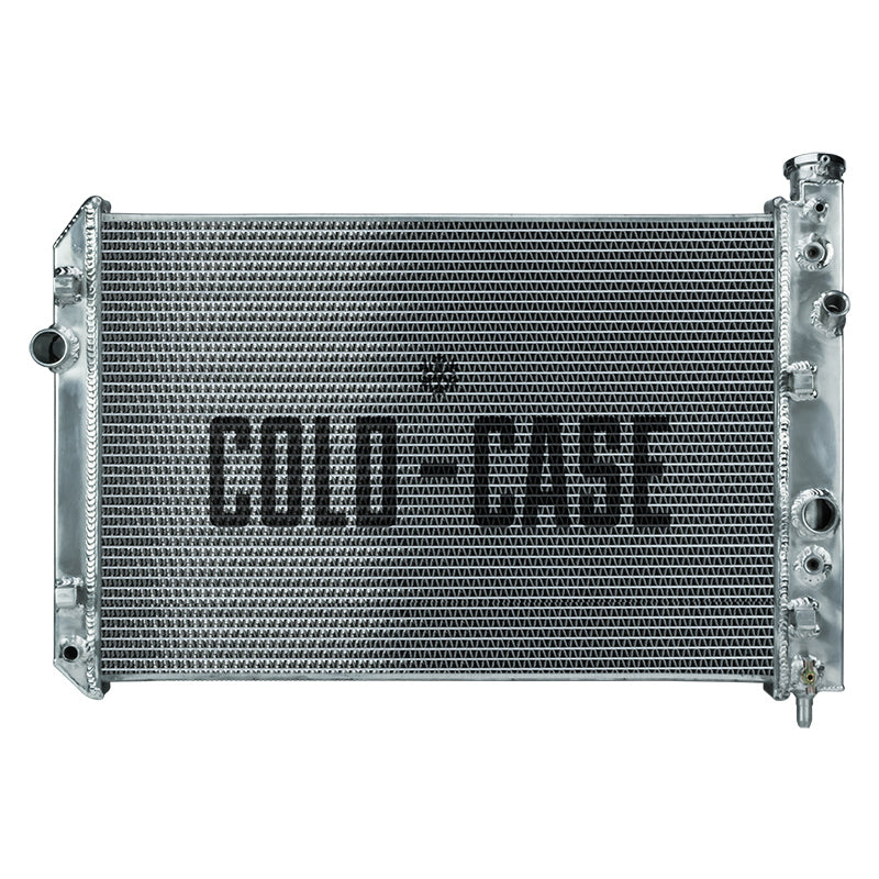 Cold-Case Polished Aluminum Radiator - 30 in W x 21 in H x 2.500 in D