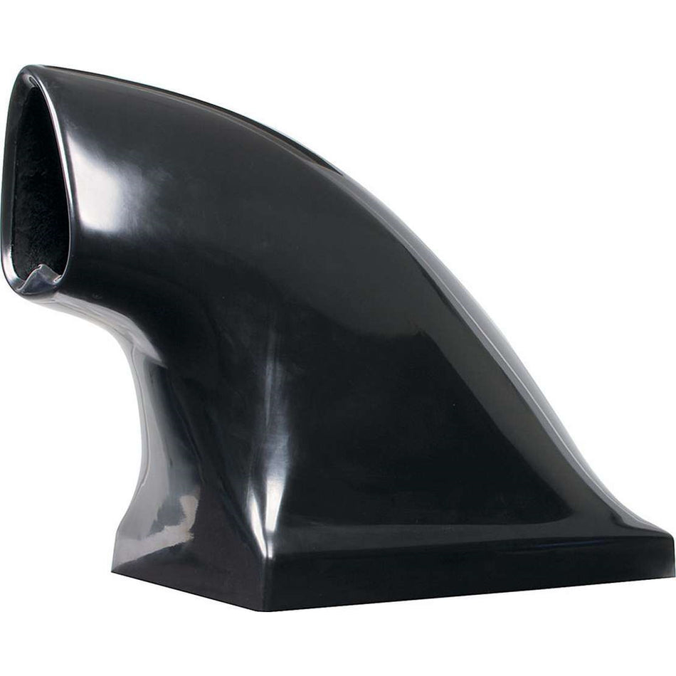 Allstar Performance Dragster Hood Scoop - 20.5 in Tall - 14 in Wide - 29.5 in Long - Fiberglass - Black