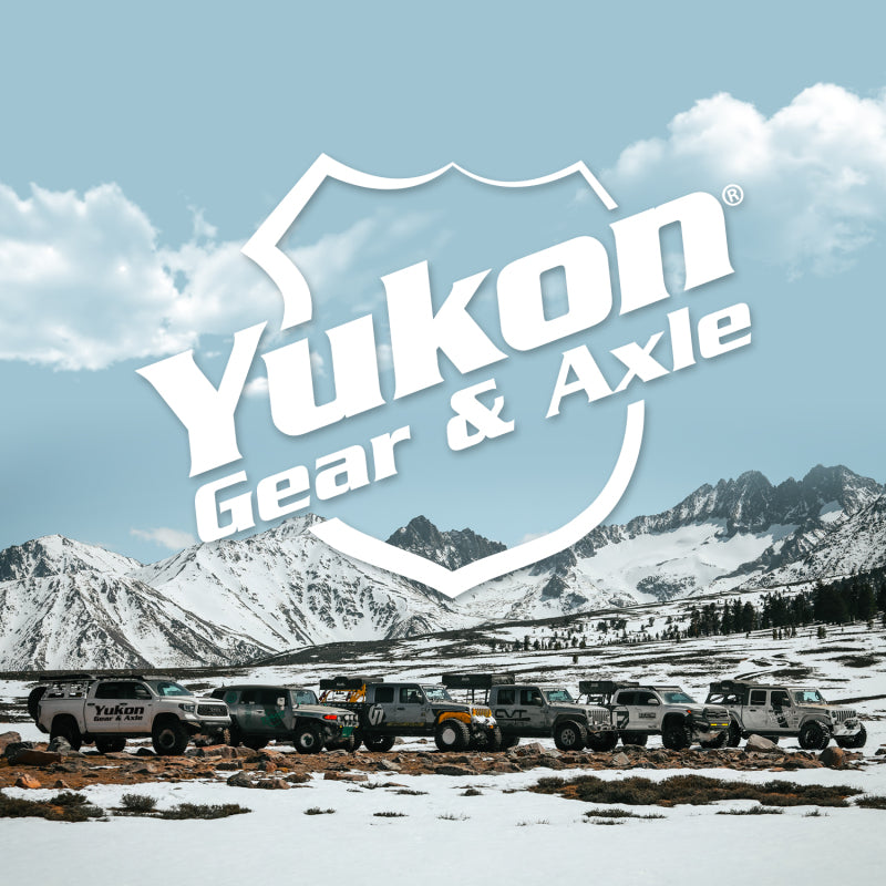 Yukon Pinion Yoke - 25 Spline - 3.25" Long - Steel - Natural - 1310 U-Joint - Ford 8"