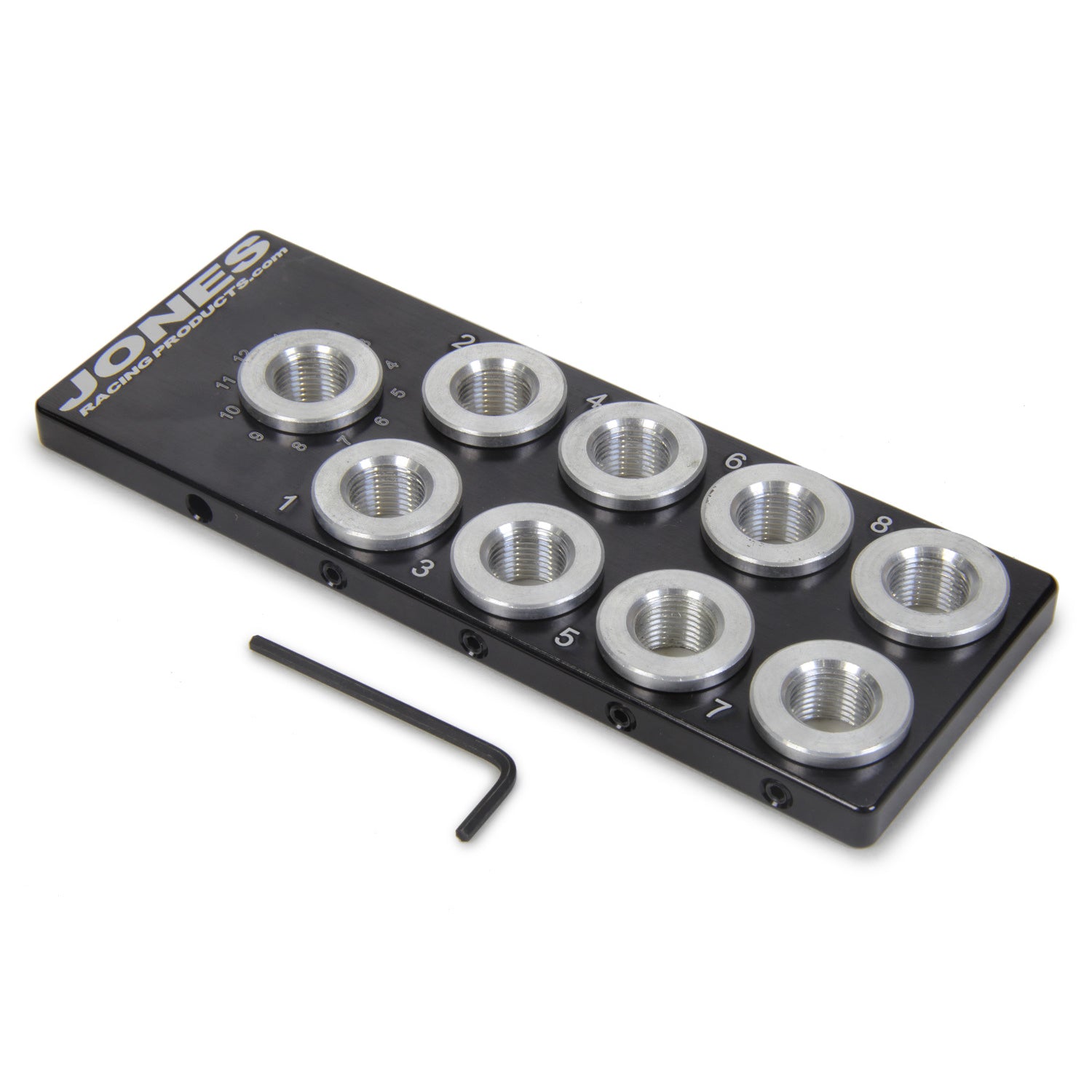 Jones Racing Products Spark Plug Indexer - 14 mm Flat/Tapered Plugs - Black