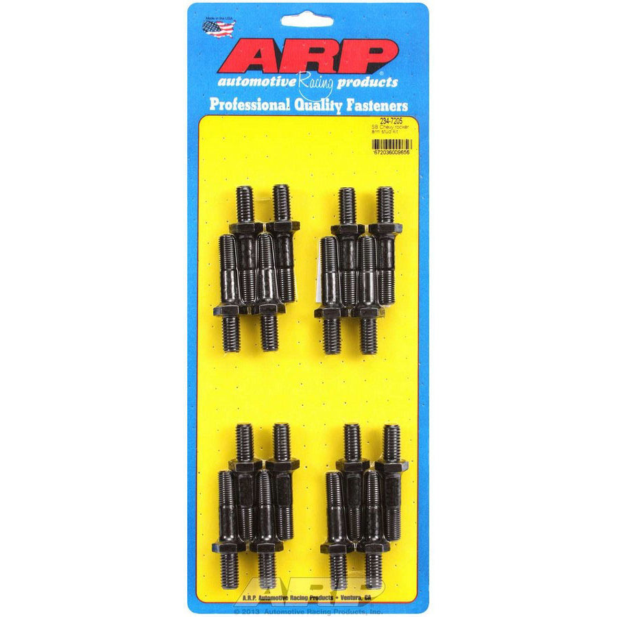 ARP Pro Series Rocker Arm Stud Kit - SB Chevy - 7/16"-20 Thread - 1.90" Effective Stud Length