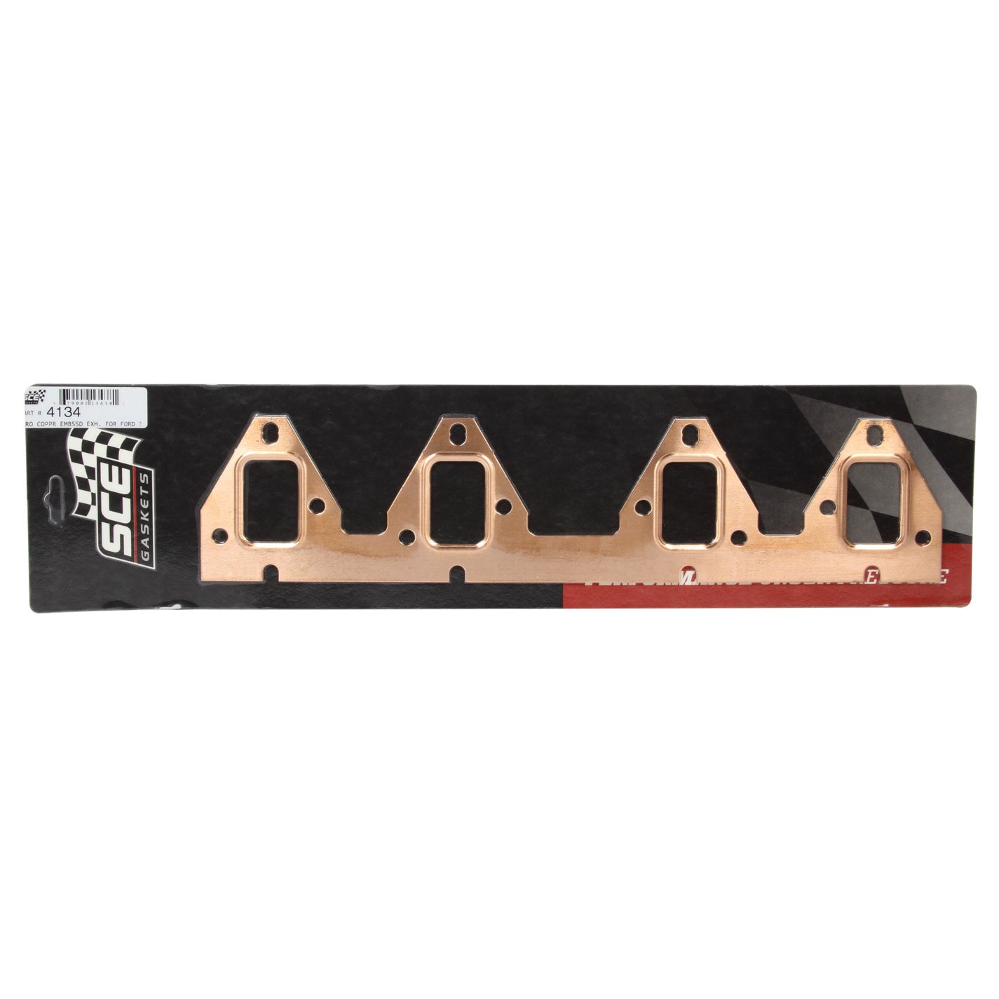 SCE Ford FE Copper Exhaust Gaskets