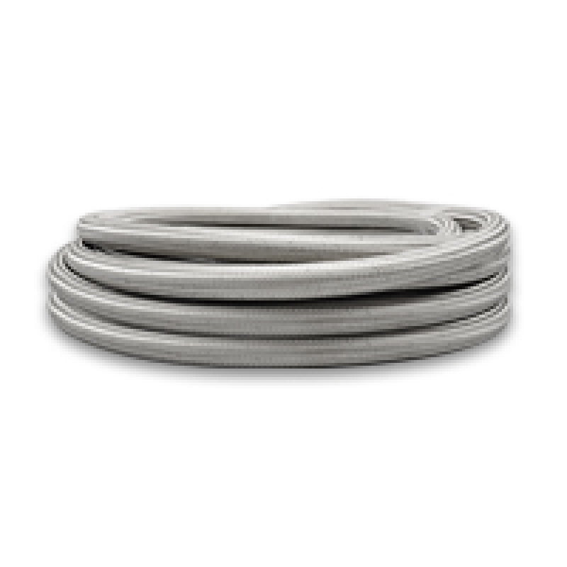 Vibrant Performance Steel-Flex Braided Stainless PTFE Hose - 8 AN - 150 ft