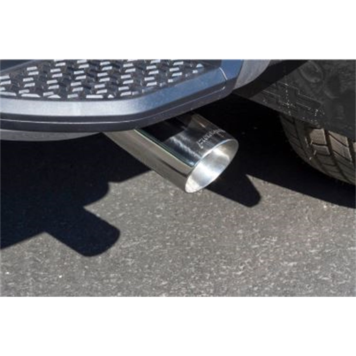 Flowmaster FlowFx Exhaust System - Cat-Back - 2-1/2" Diameter - Dual Side Exit - 9-1/2" Polished Tips - Stainless - 5.3 L