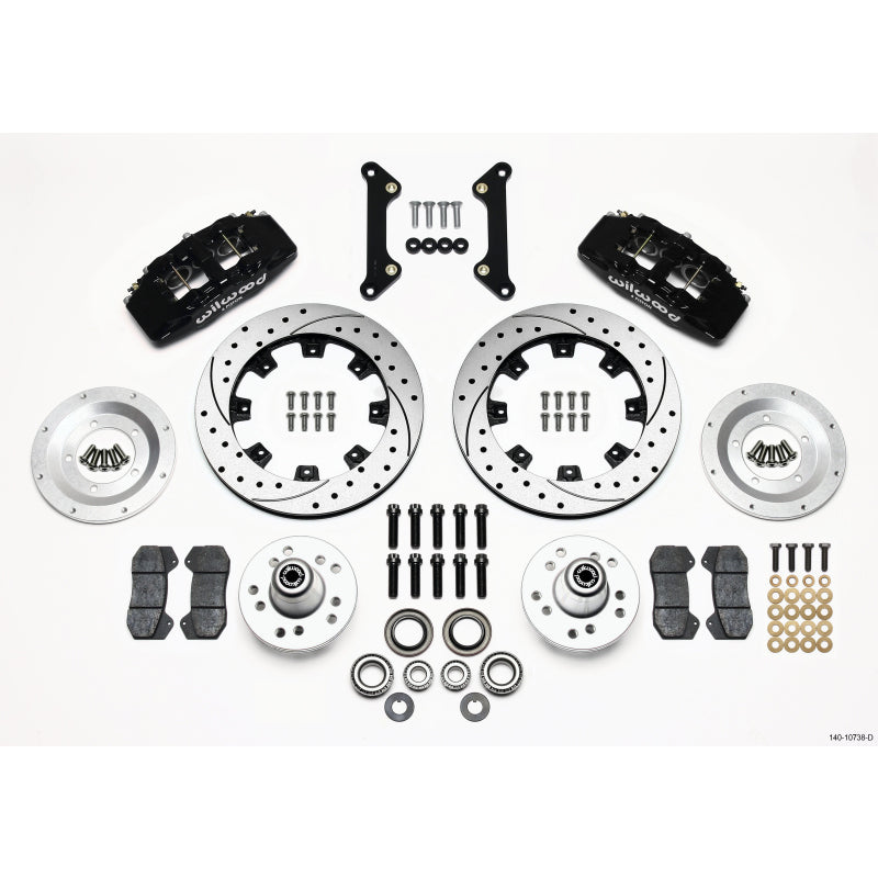 Wilwood Forged Dynapro 6 Big Brake Front Brake System - 6 Piston Caliper
