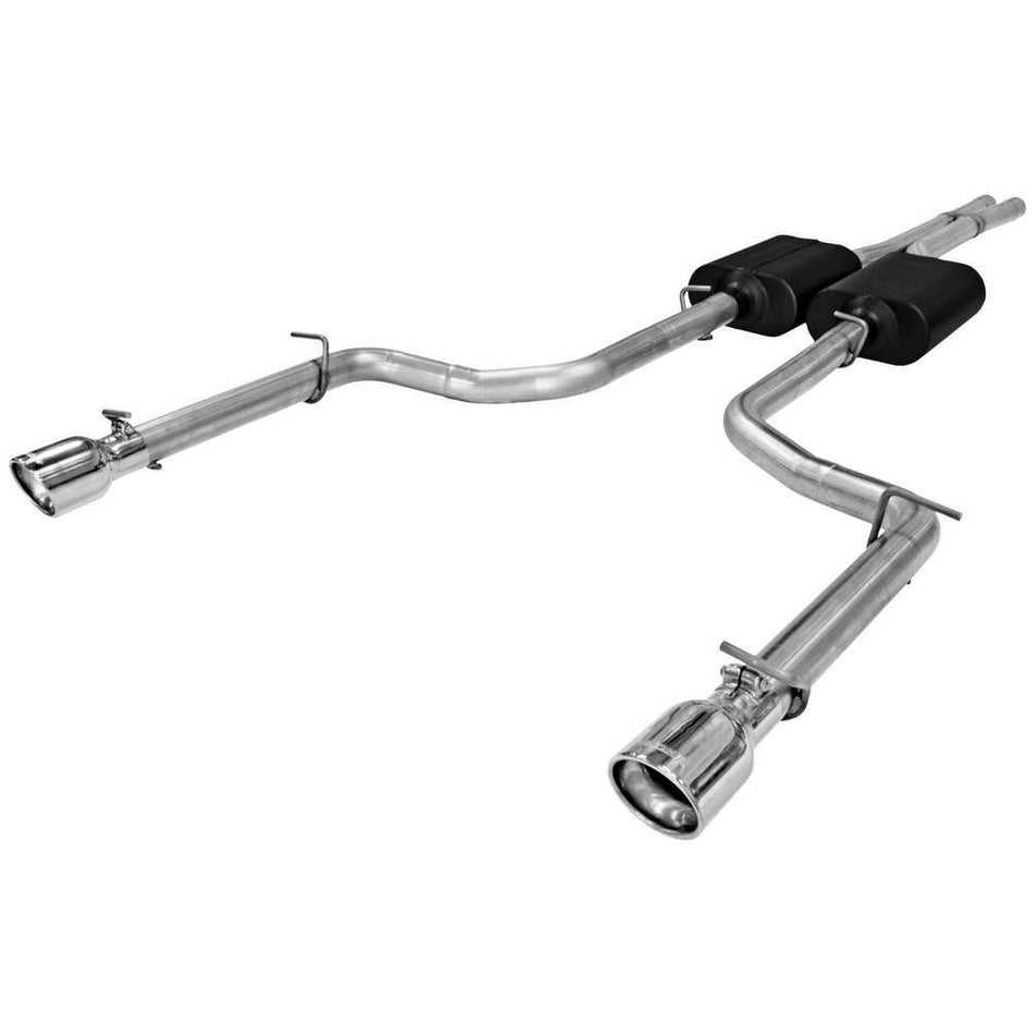 Flowmaster American Thunder Dual Exhaust System - 2005-10 Dodge Charger RT/Magnum RT/Chrysler 300C 5.7L