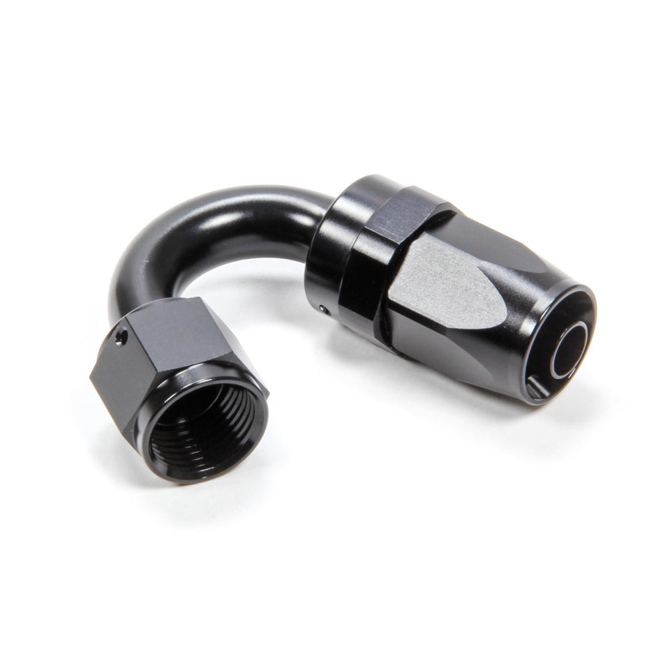 Triple X Race Co. Hose End Fitting 150 Degree 8 AN Hose to 8 AN Female Swivel - Aluminum