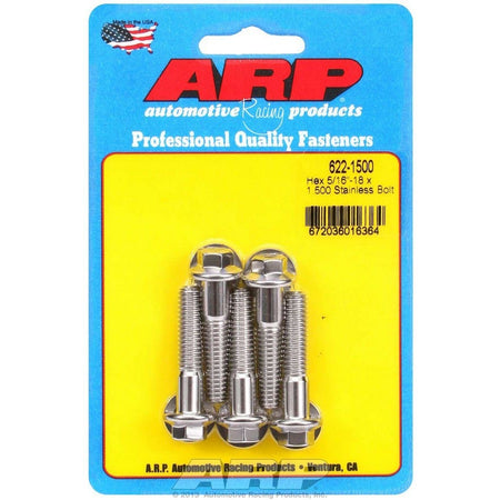 ARP Stainless Steel Bolt Kit - 6 Point (5) 5/16-18 x 1.500