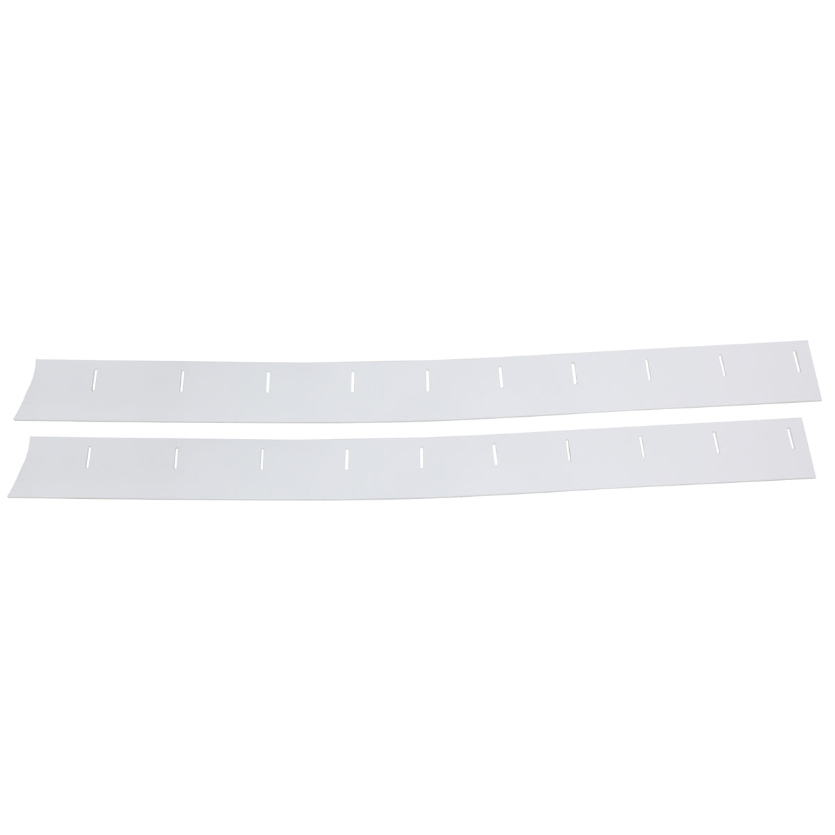 Five Star 1981-88 Monte Carlo Steet Stock Wear Strips - Lower Nose - White (Pair)