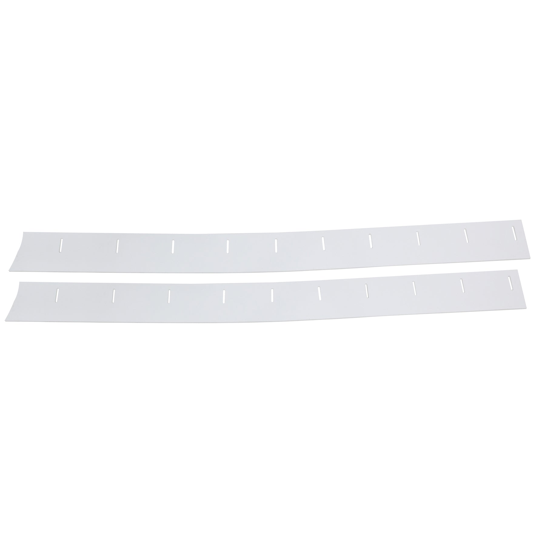 Five Star 1981-88 Monte Carlo Steet Stock Wear Strips - Lower Nose - White (Pair)