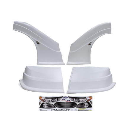 Fivestar MD3 Evolution Nose and Fender Combo Kit - Fusion - White (Flat RS Fender)