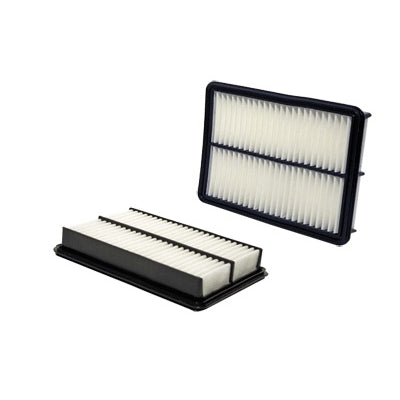 Wix Air Filter Element - Panel - 10.65 in L x 7.087 in W x 1.713 in H - White - Various Mazda Applications 2012-18