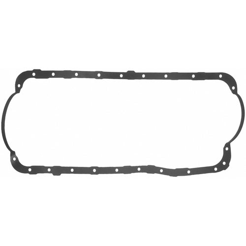 Fel-Pro 1-Piece Oil Pan Gasket - Silicone Rubber - Big Block Ford