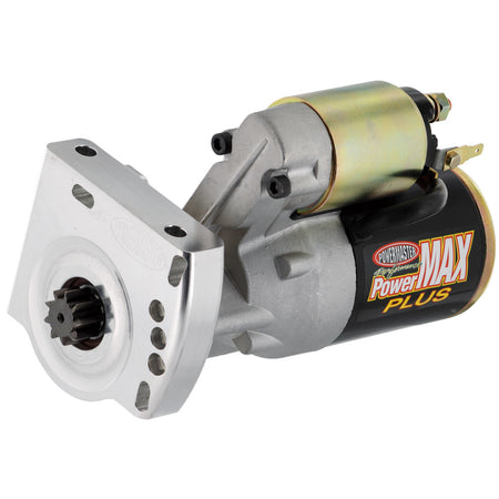 Powermaster PowerMAX Plus Starter - 3.7:1 Gear Reduction - Black Paint - 168 Tooth Flywheel - Hitachi-Style - GM LS-Series