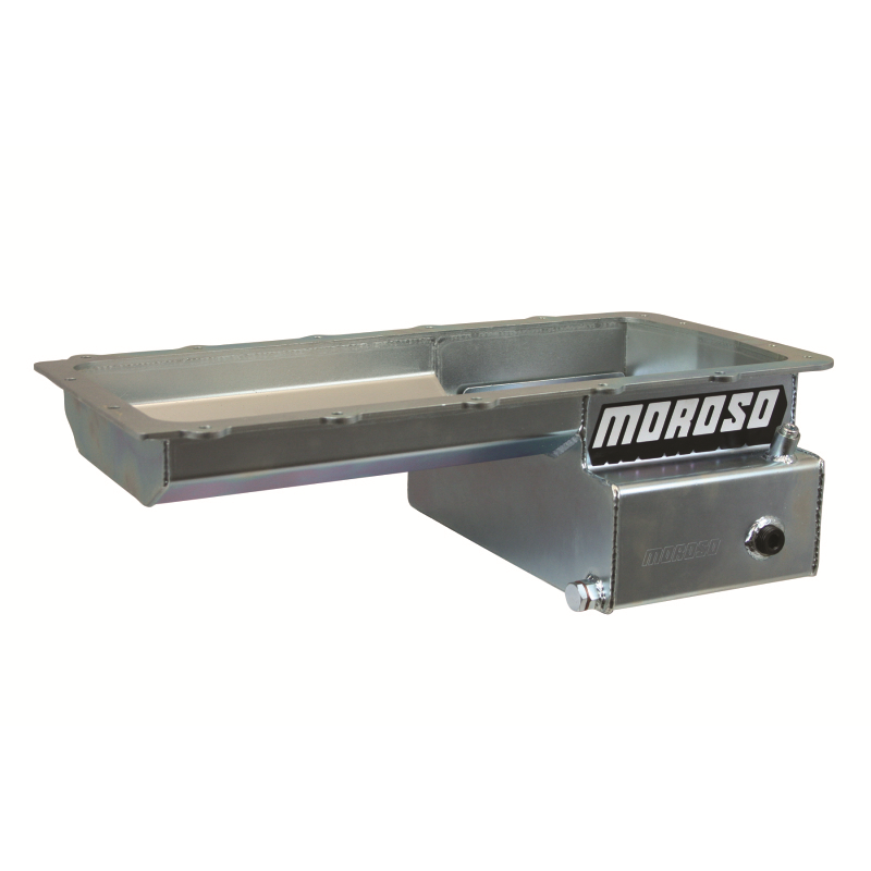 Moroso 7 Quart Oil Pan - Ford 5.0L Coyote Front Sump RR