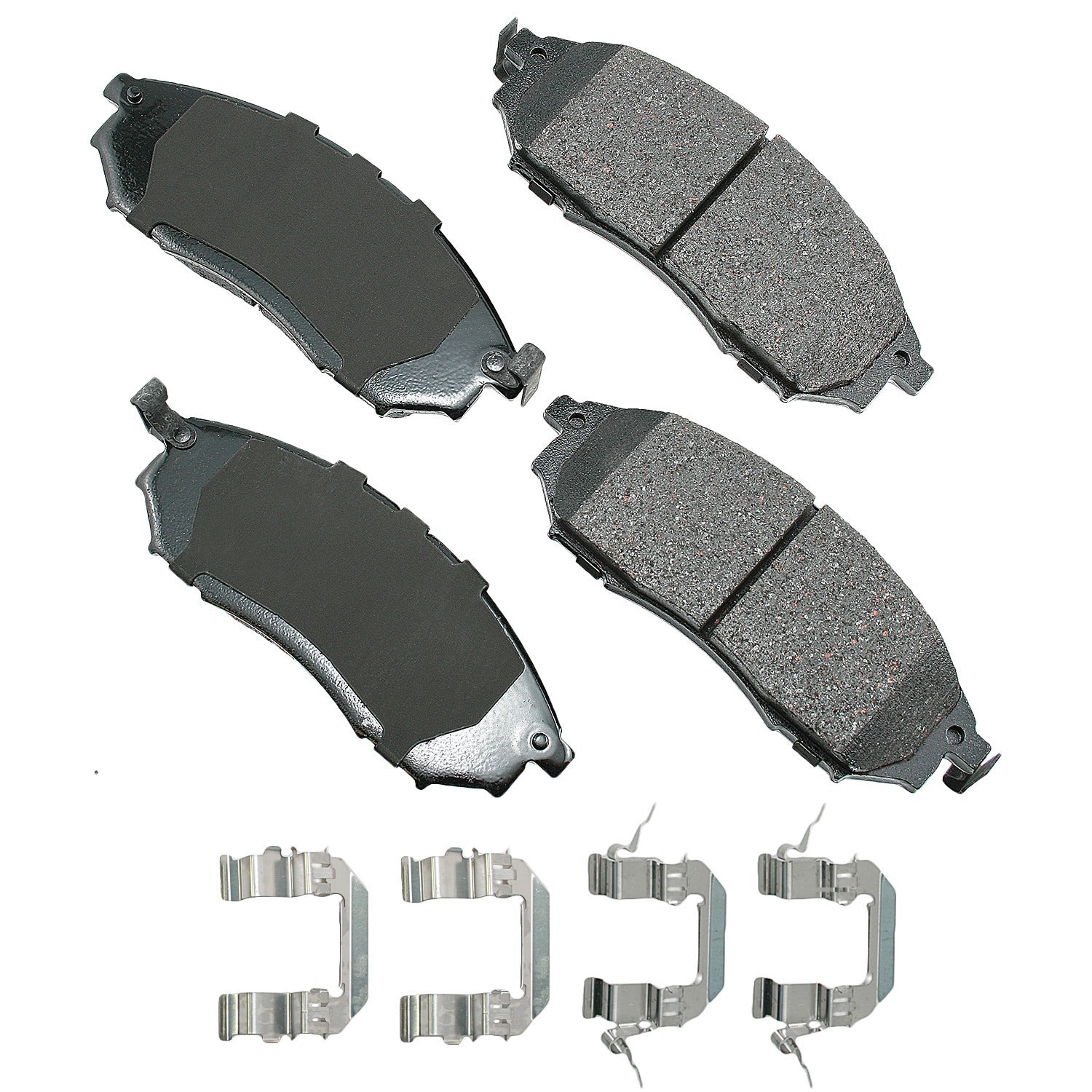 Akebono Brakes ProACT Front Brake Pads - Infiniti 2005-13 (Set of 4)