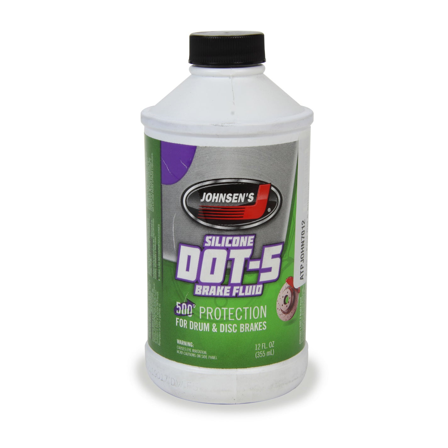 Johnsen's Fade-Free Brake Fluid - DOT 5 - 12 oz Bottle