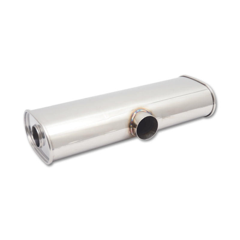 Vibrant Performance Streetpower Muffler 3.5" Side Inlet x Dual 3in