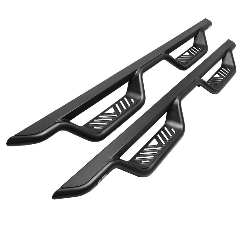 Westin Outlaw Drop Step Bars - Black - Toyota Tundra 2007-21 - Double Cab (Pair)