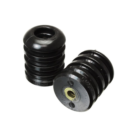 Energy Suspension Hyper-Flex Bump Stop - Progressive Rate - 3.156 in Tall - 2-9/16 Diameter - Black (Pair)