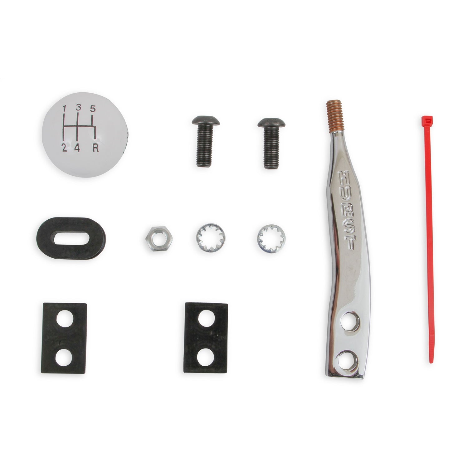 Hurst Competition Plus Manual Short Shifter - Chrome Upper Stick - 2005 Mustang GT