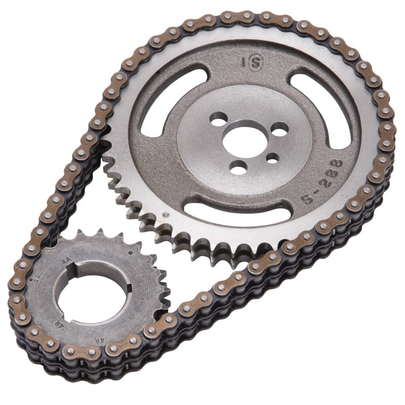 Edelbrock True Roller Timing Set - Chevrolet V8 262/265/267/283/302 - 1955-94 - V6 (90) 200/ 229 (3.8L) - 262 (4.3L) 1978-86