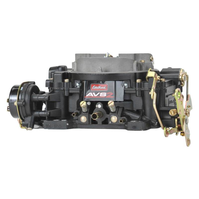 Edelbrock AVS2 650 CFM 4-Barrel Carburetor - Square Bore - Electric Choke - Mechanical Secondary - Dual Inlet - Black