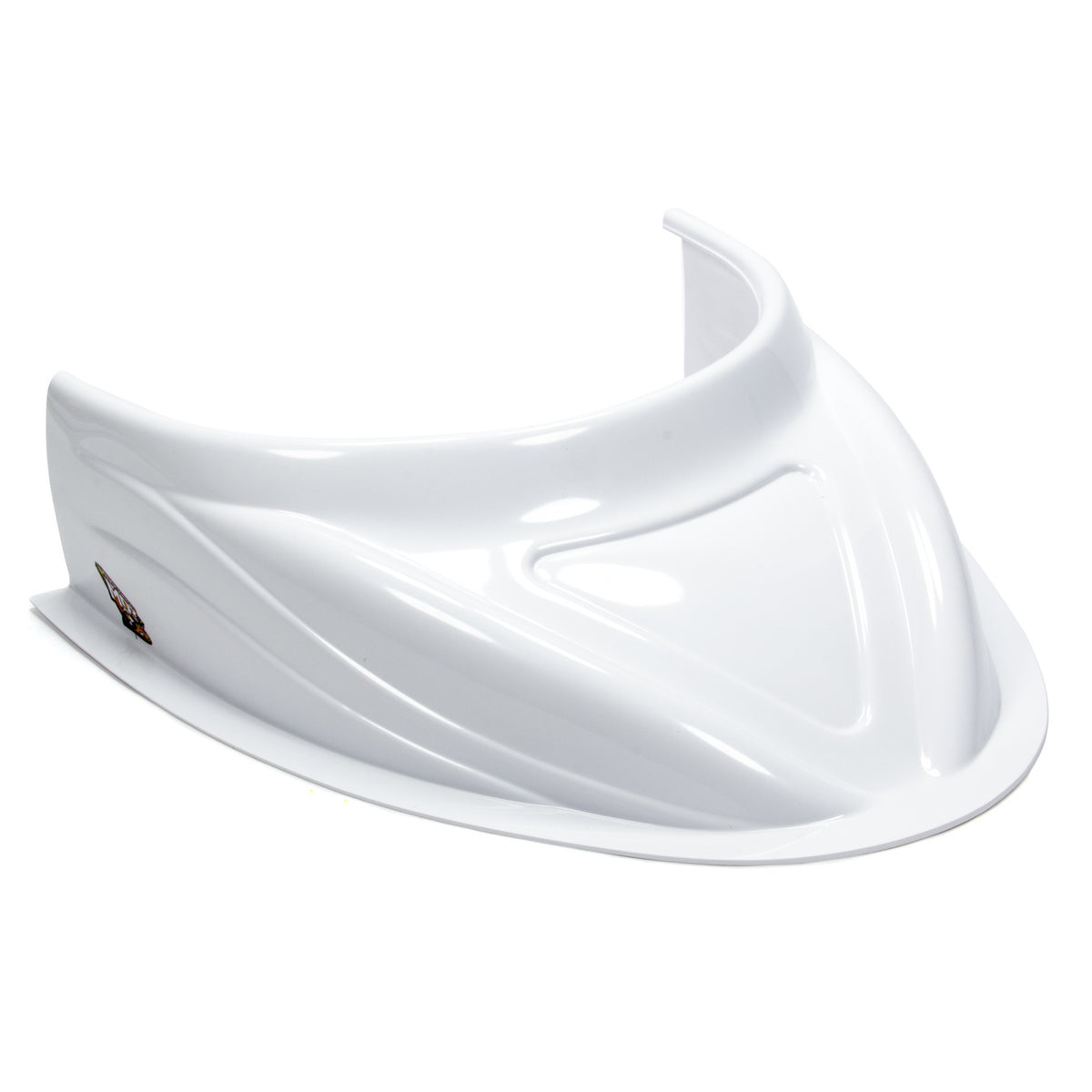 Five Star MD3 Hood Scoop - 5" Tall - Flat Bottom - White