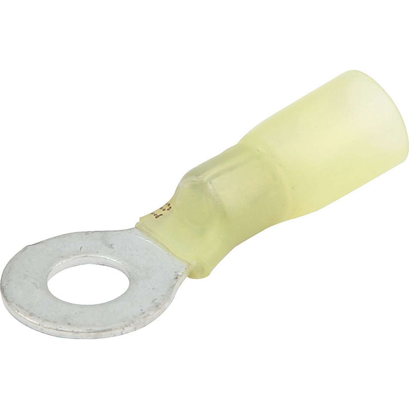 Allstar Performance Heat Shrink Ring Terminals - 1/4" Hole - 12-10 Gauge - (10 Pack)