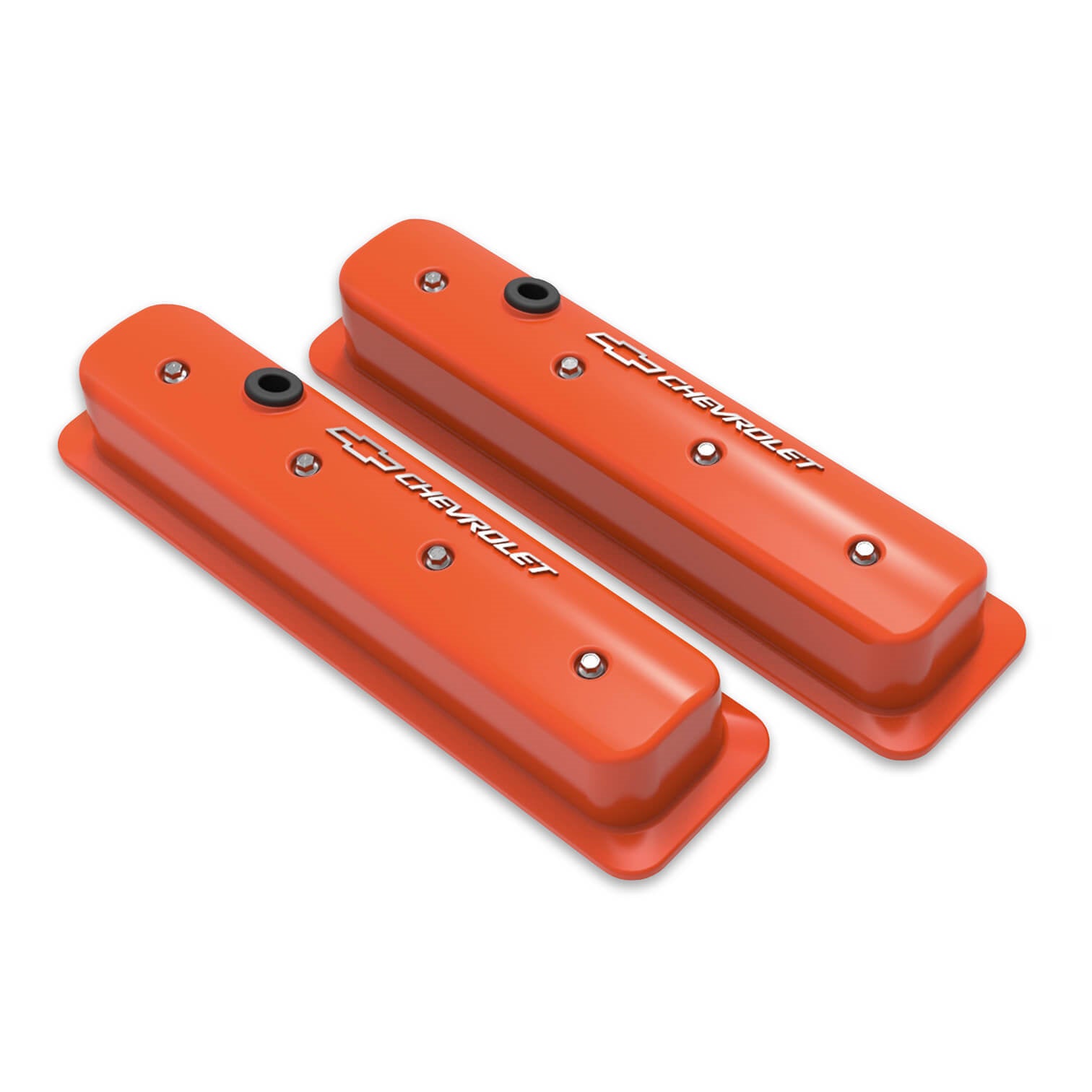 Holley GM Muscle Series Stock Height Valve Cover - Baffled