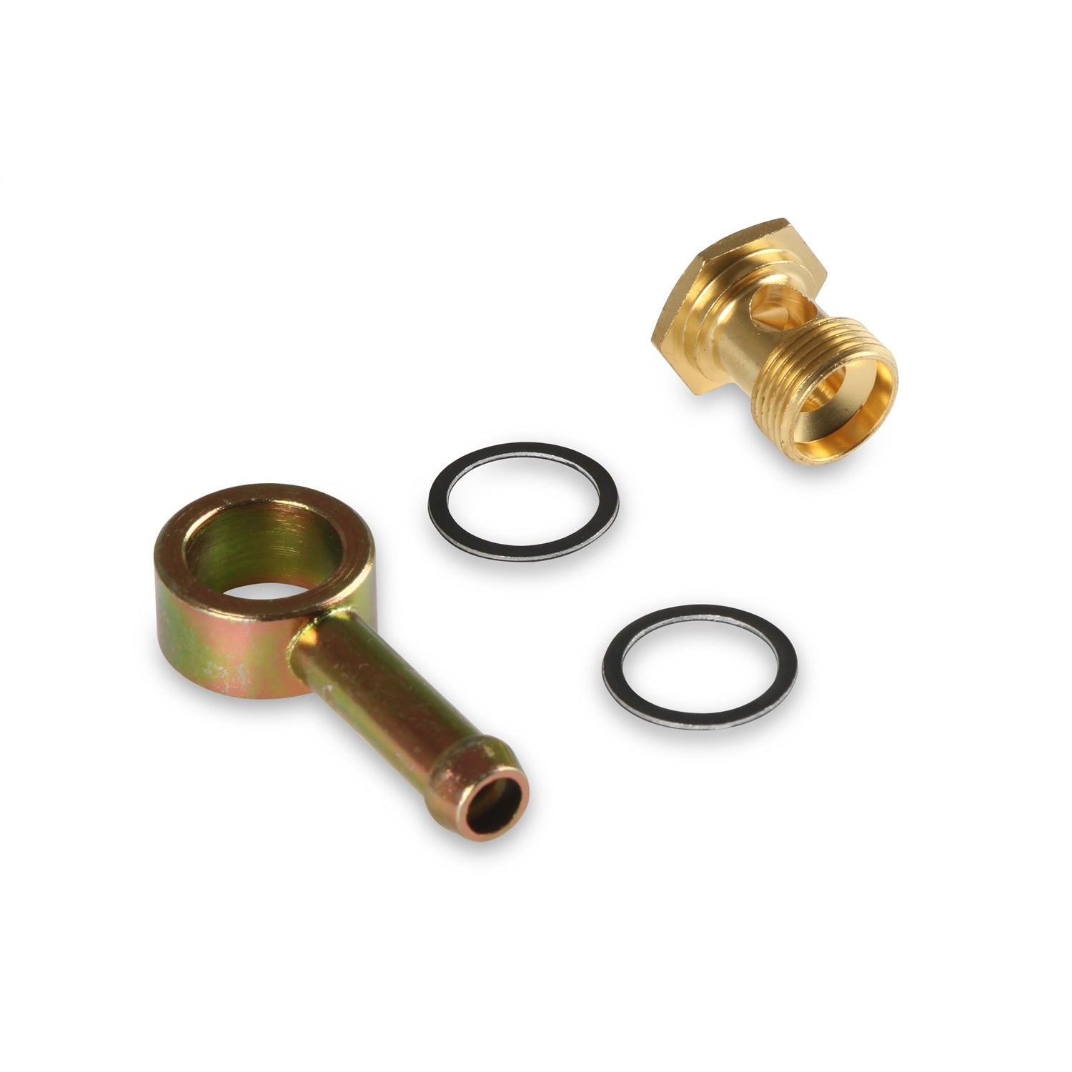 Holley Fuel Bowl Swivel Fitting Hose 5/16" Thread 9/16"24 Swivel Fitting Hose 5/16" Thread 9/16"24