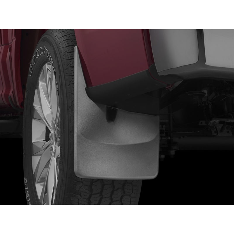 WeatherTech MudFlaps - Rear - Black - Ford Fullsize Truck 2015