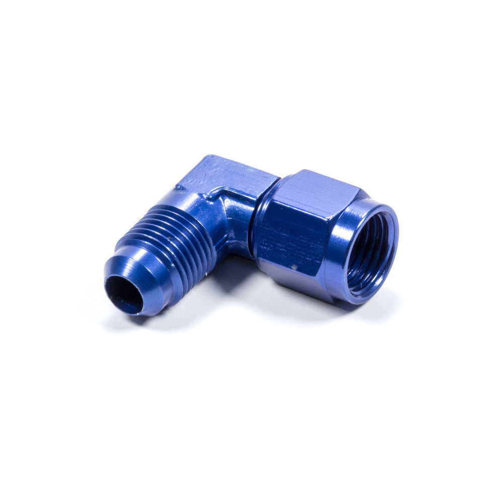 Fragola Performance Systems Adapter Fitting 90 Degree 6 AN Female to 6 AN Male Swivel - Aluminum