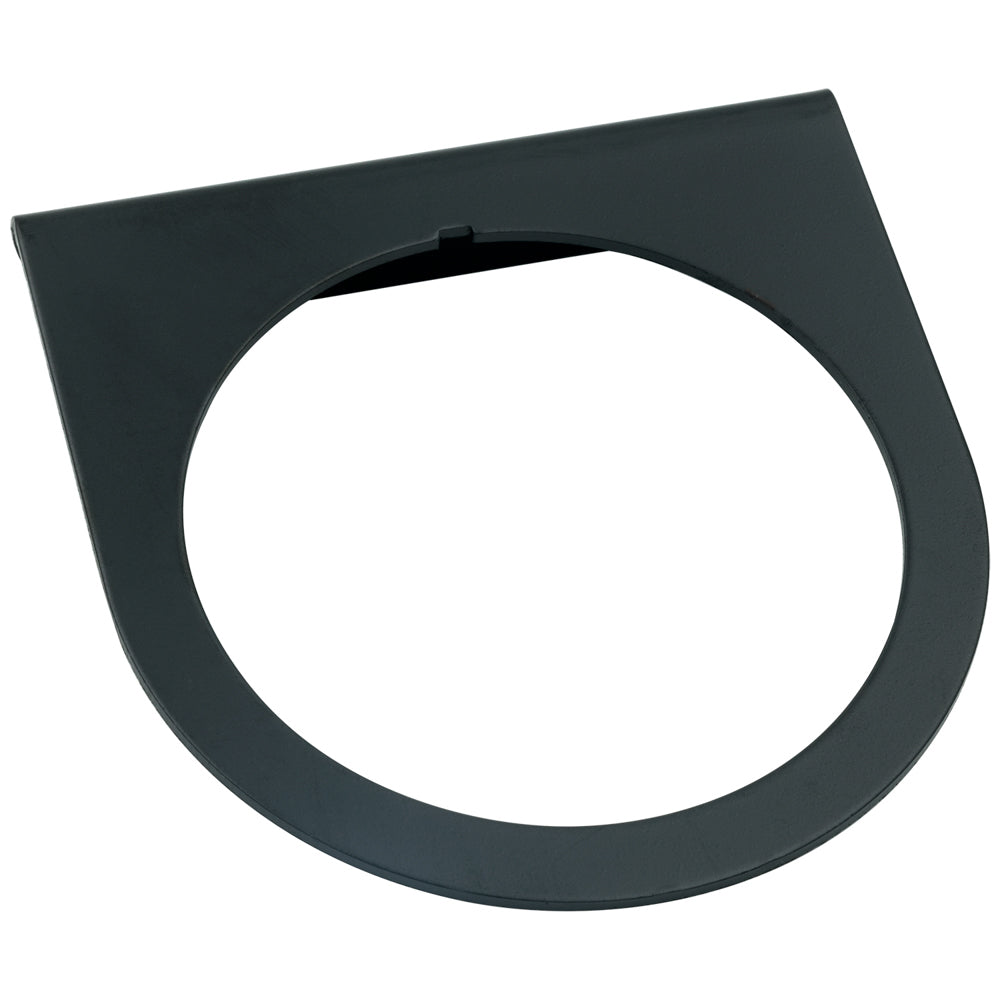Equus Single Gauge Mounting Bracket - 2-5/8" Gauge - Steel - Black Powder Coat