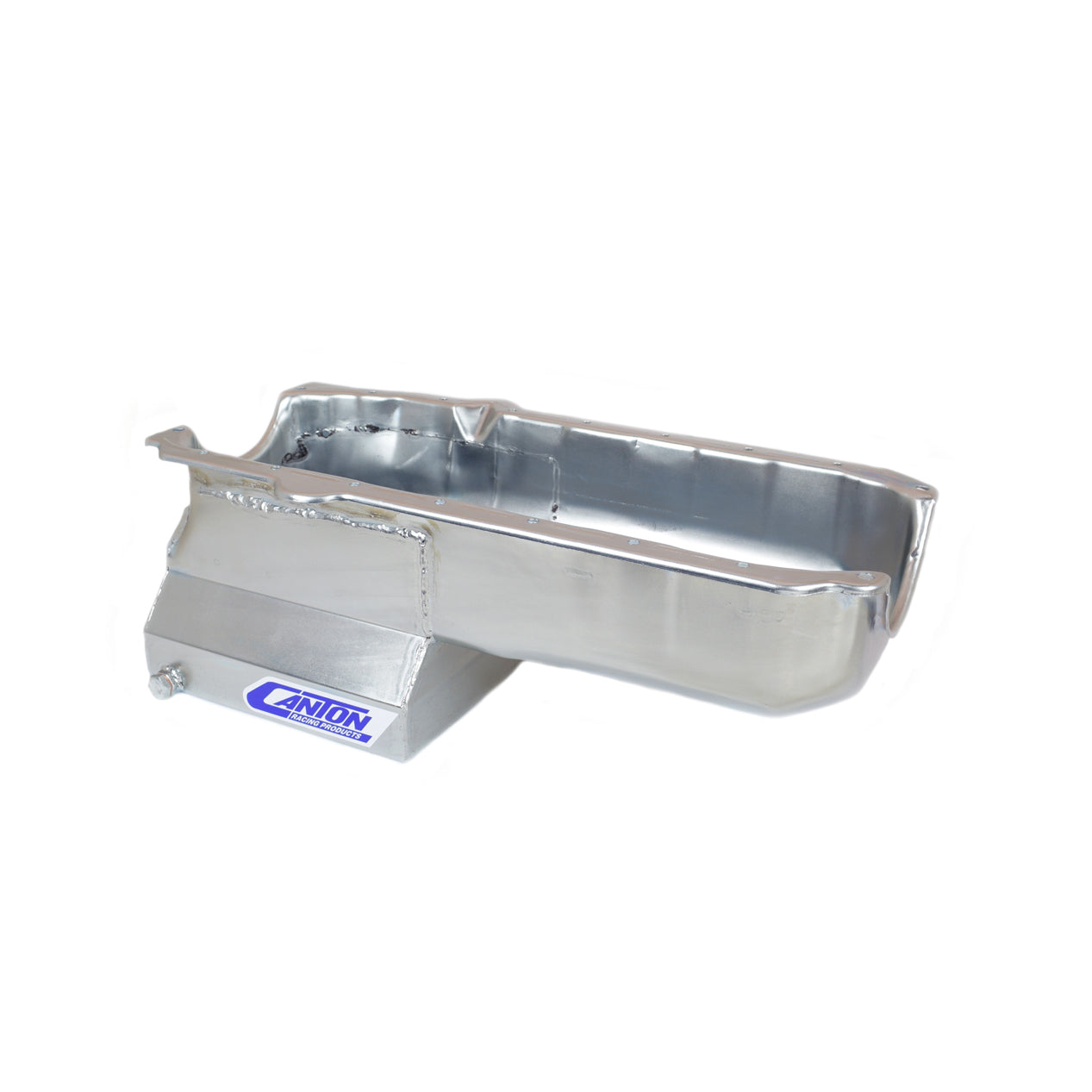 Canton Racing Products Drag Race Engine Oil Pan Rear Sump 6 qt 7-1/2" Deep - Steel