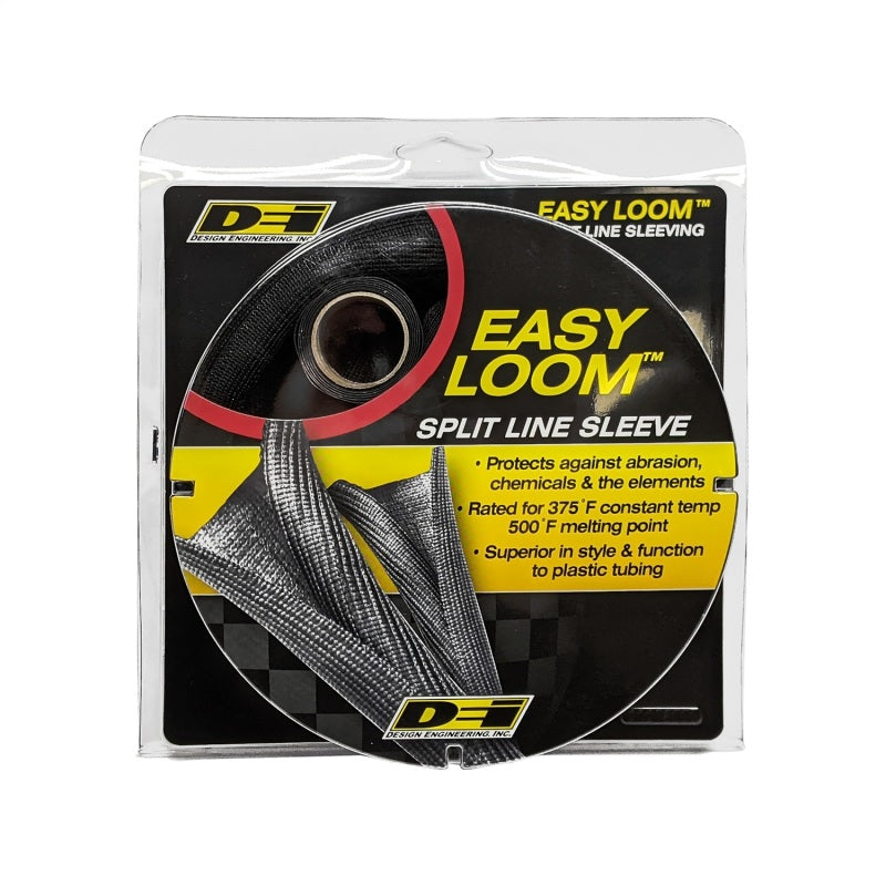 DEI Hose and Wire Sleeve - 3/4" Diameter - 10 ft - Split - Black