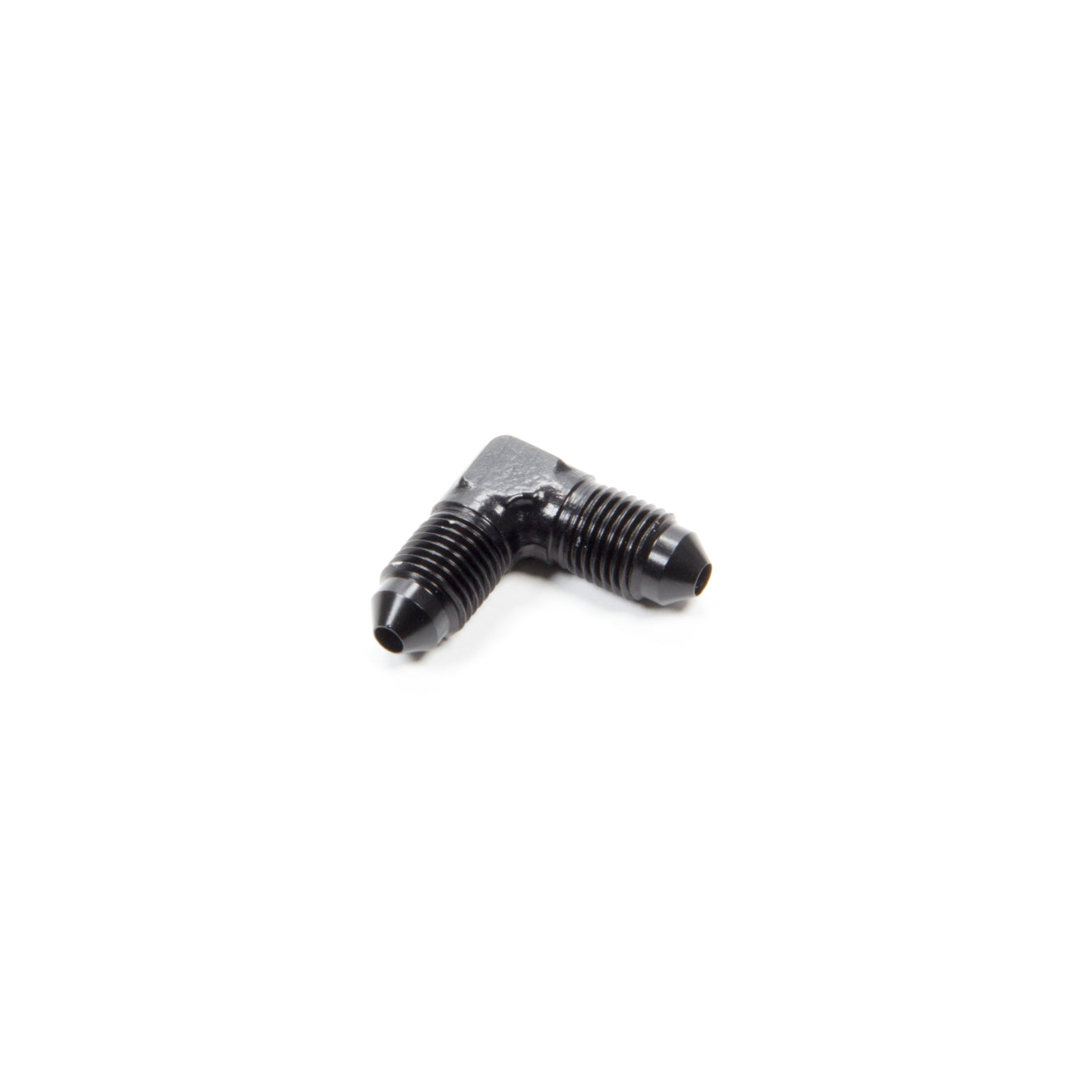 Aeroquip Black Aluminum -03 AN 90 Elbow Union Adapter