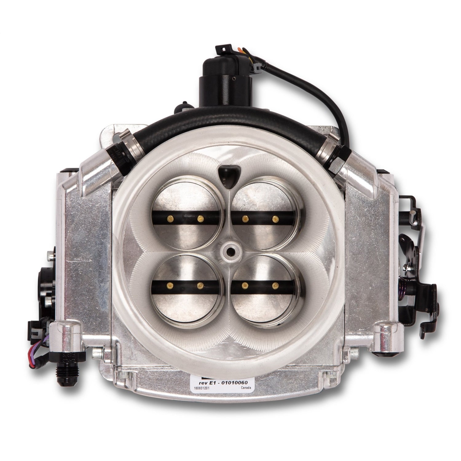 Holley Sniper EFI Sniper EFI XFlow Throttle Body Fuel Injection - Square Bore - Silver
