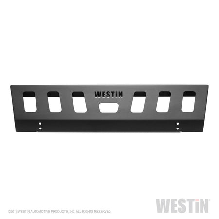 Westin WJ2 Front Bumper Skid Plate - Steel - Black Powder Coat - Jeep Wrangler JL 2018