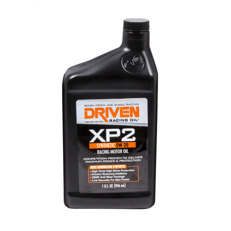 Driven XP2 0W-20 Synthetic Racing Oil - One Quart