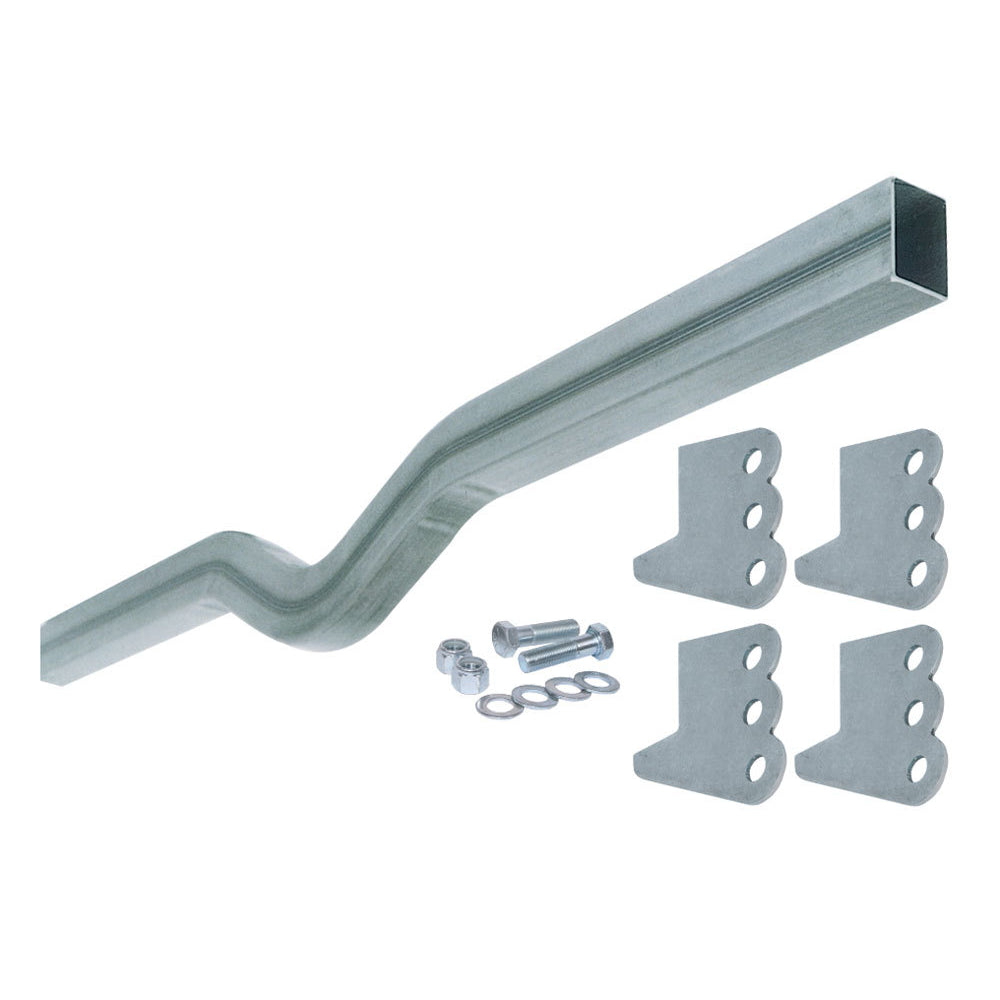 Competition Engineering Weld-On Drop Crossmember 60" Wide 3-1/2" Drop 2 x 3 x 0.120" Tubing - Steel