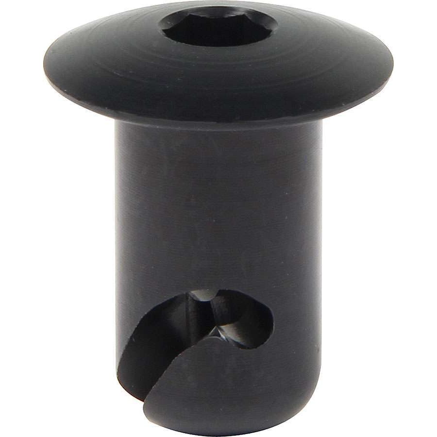Allstar Performance Aluminum Oval Allen Head Fasteners - 7/16 " x .500" - Black - (50 Pack)