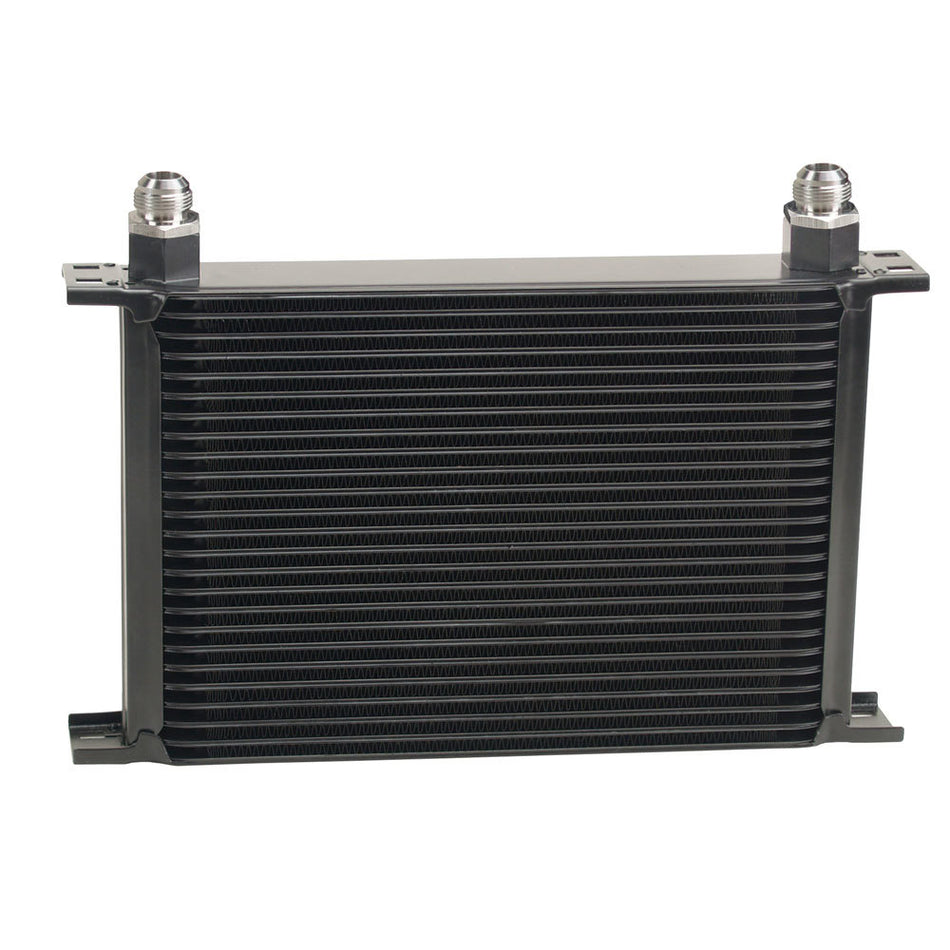 Derale Stacked Plate Oil Cooler - 25 Row, -10 AN Fittings