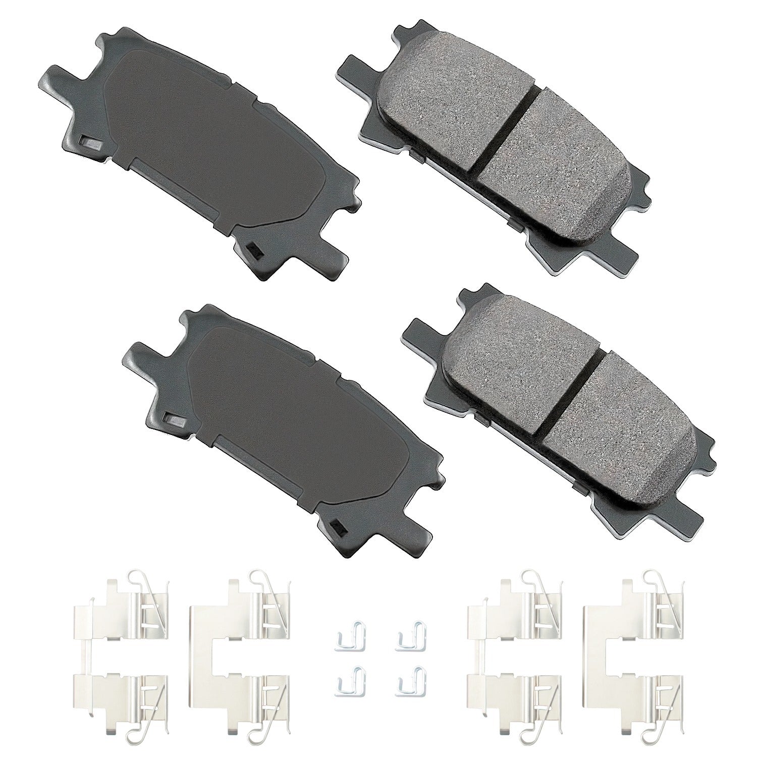 Akebono Brakes ProACT Front Brake Pads - Lexus RX 2004-09 (Set of 4)