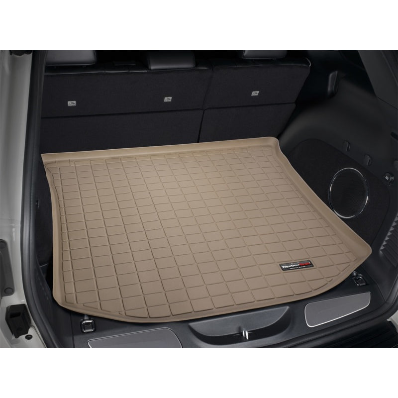 WeatherTech Cargo Liner - Behind 2nd Row - Plastic - Tan - Jeep Grand Cherokee 2011-15